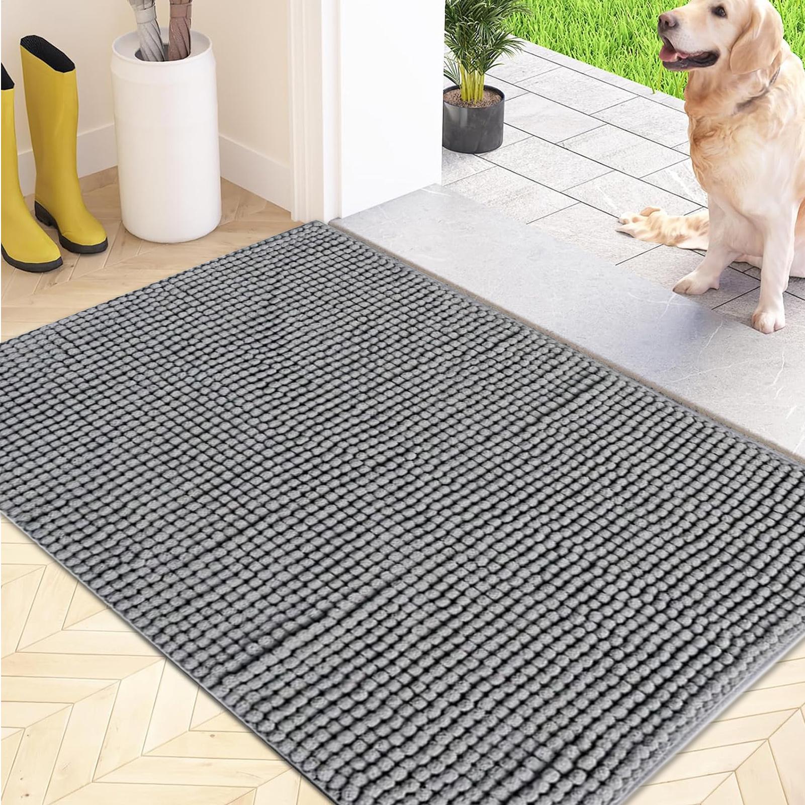 الكلب سجادة باب للكفوف الموحلة - مراجعة Bamboo Bath Mat وسعره