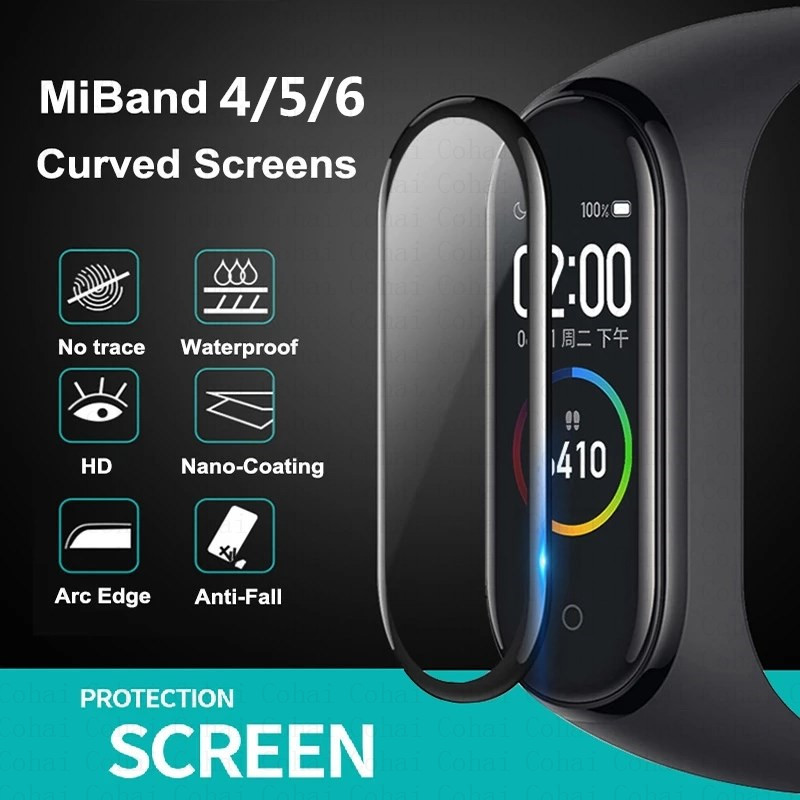 9D الزجاج المقسى ل شاومي Mi ال - مراجعة Health Wellness Bracelet وسعره