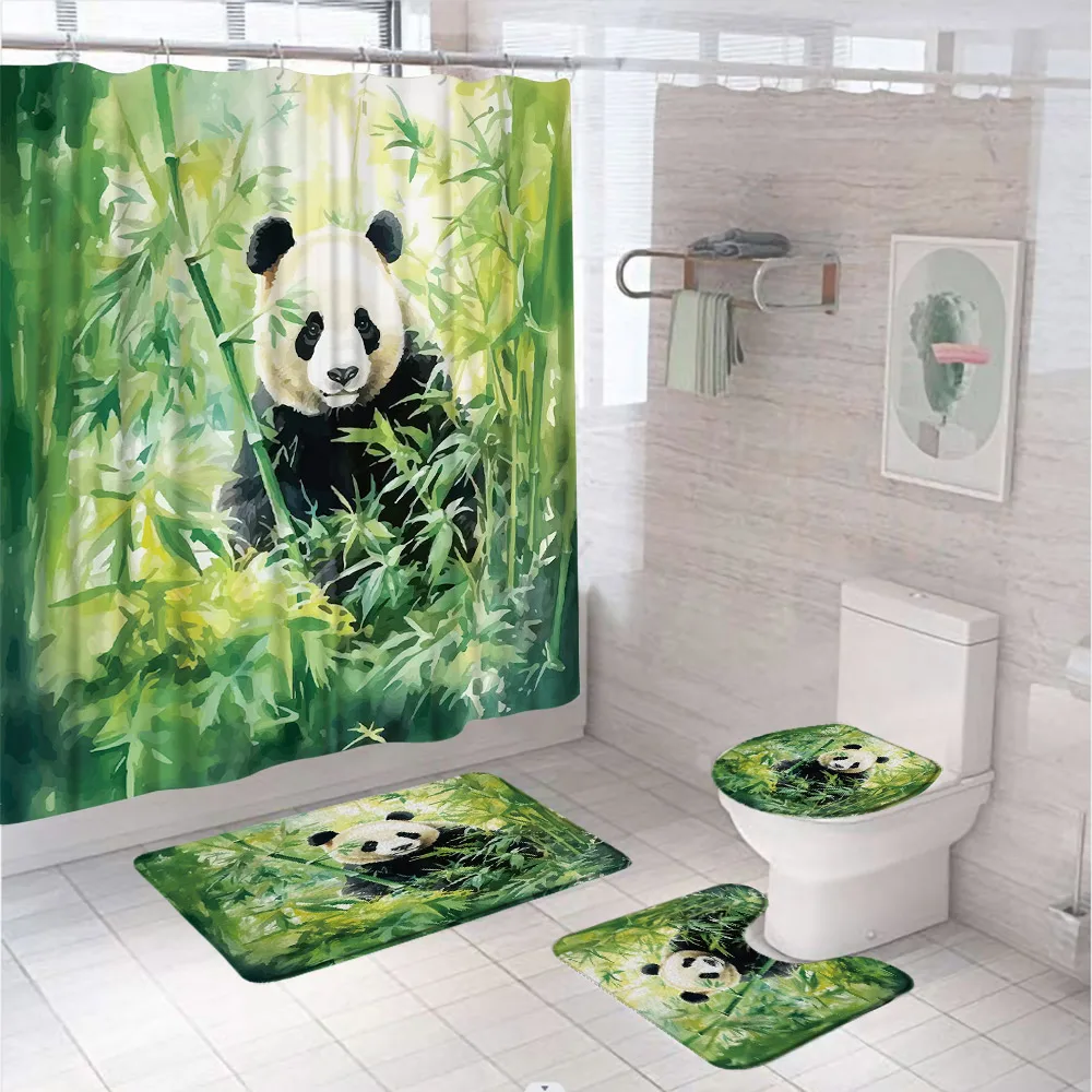 طقم ستائر حمام من الخيزران للح - مراجعة Bamboo Bath Mat وسعره