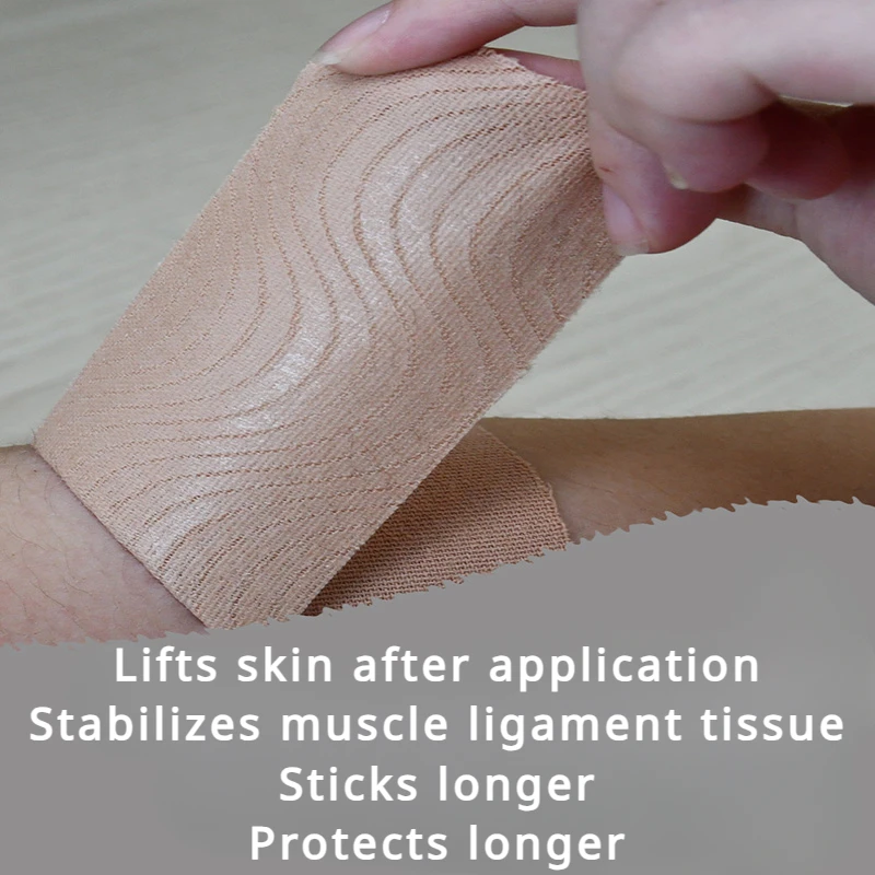 شريط كينيسيولوجي رياضي مقاوم ل - مراجعة Sports Taping Precut وسعره