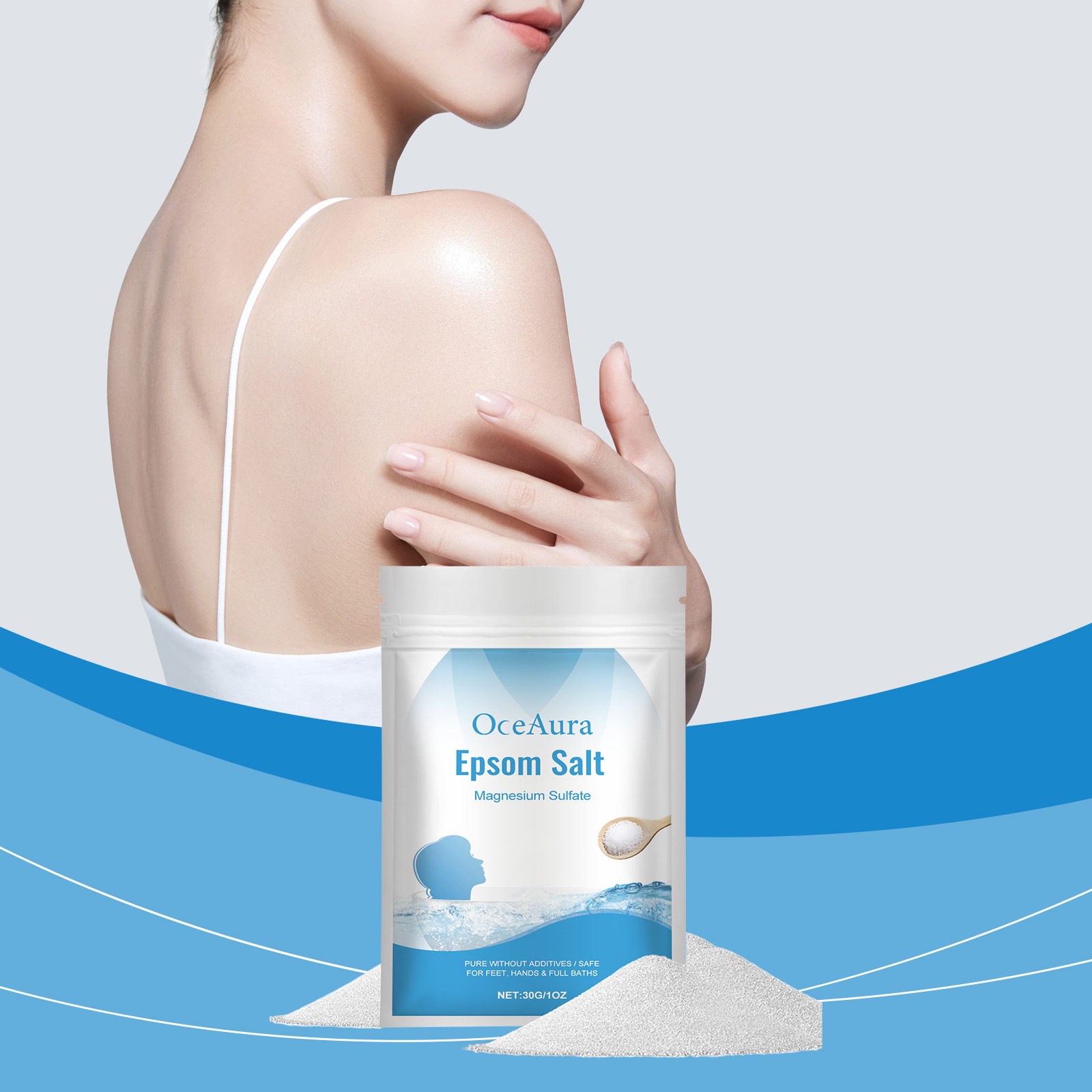 Epsom ملح المغنيسيوم كبريتات ت - مراجعة Bath Salts Magnesium وسعره