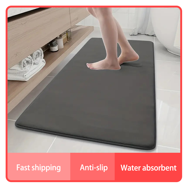 سجادة أرضية حمام كبيرة الحجم م - مراجعة Bamboo Bath Mat وسعره