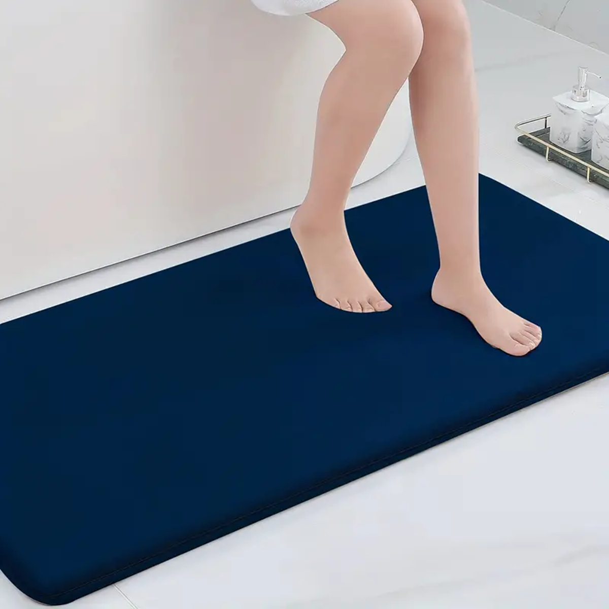 سجادة أرضية حمام كبيرة الحجم م - مراجعة Bamboo Bath Mat وسعره